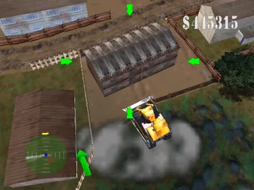 Blast Corps (Europe) (En,De) screen shot game playing